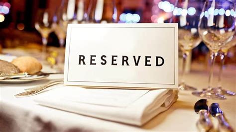 Make a Reservation .